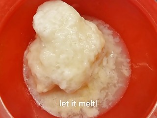 Making over 700g of cum cubes! - Frozen cum