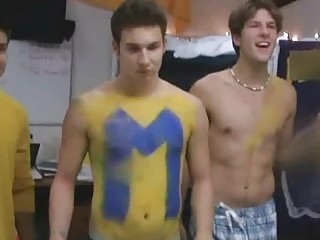 When his team loses the game, he has to give up the ass