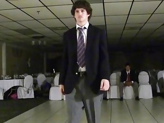 Straight amateur hazed into frat with anal