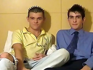 Sexy twinks sucking dick and anal fucking each other